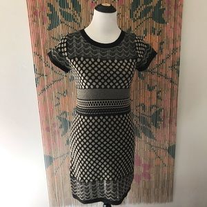 THML Geometric Sweater Dress